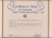 Export Excellence 96-97