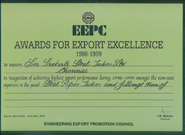 Export Excellence 98-99